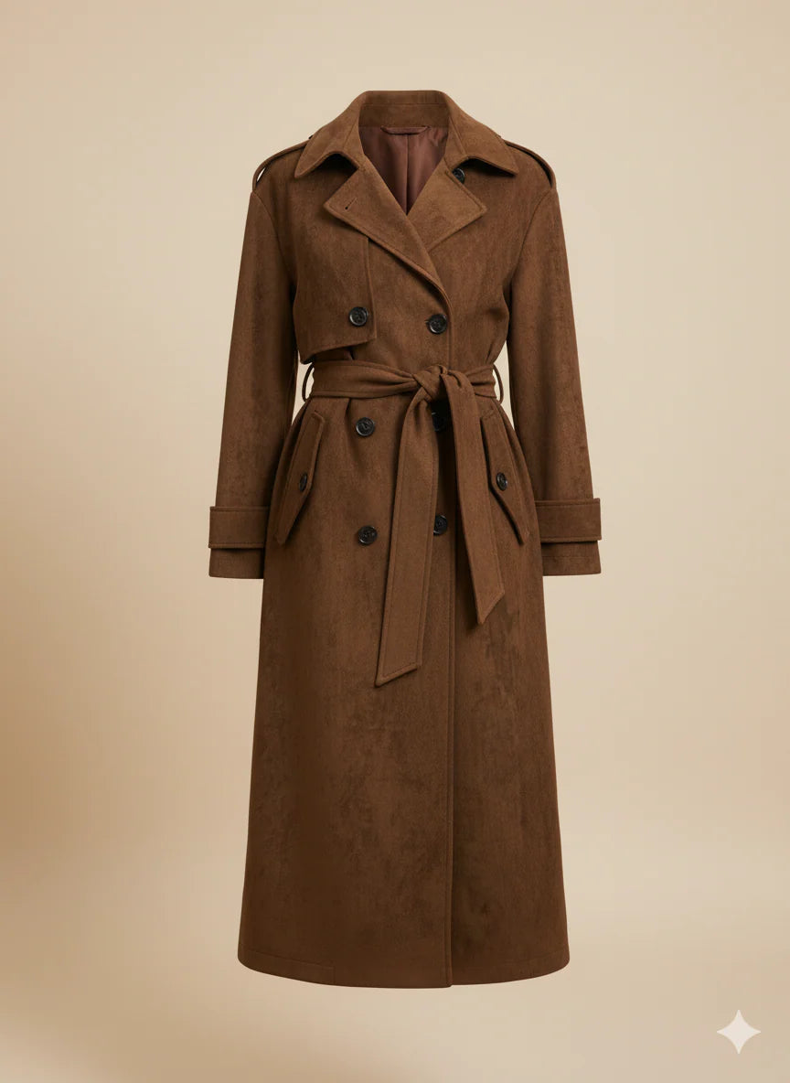 AGNES™ | Trench Coat Winter Jacket