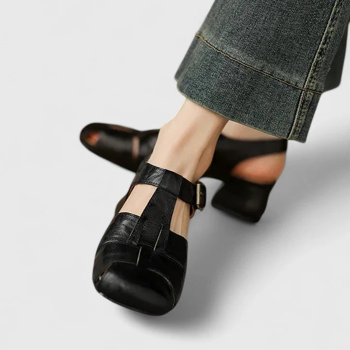 DIANA™ – Elegant Leather Sandals
