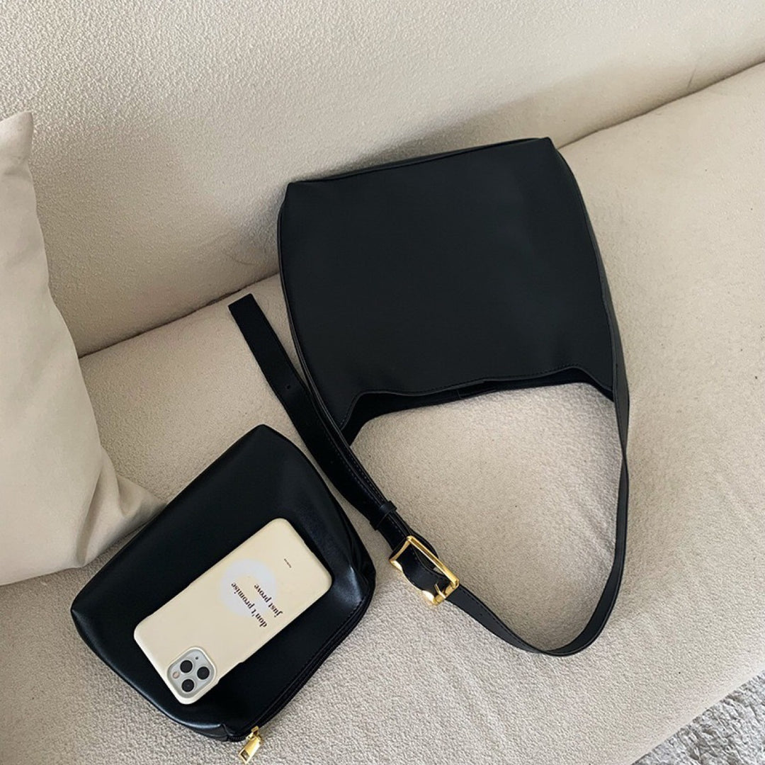 ISIDORE™ – Elegant Leather Shoulder Bag
