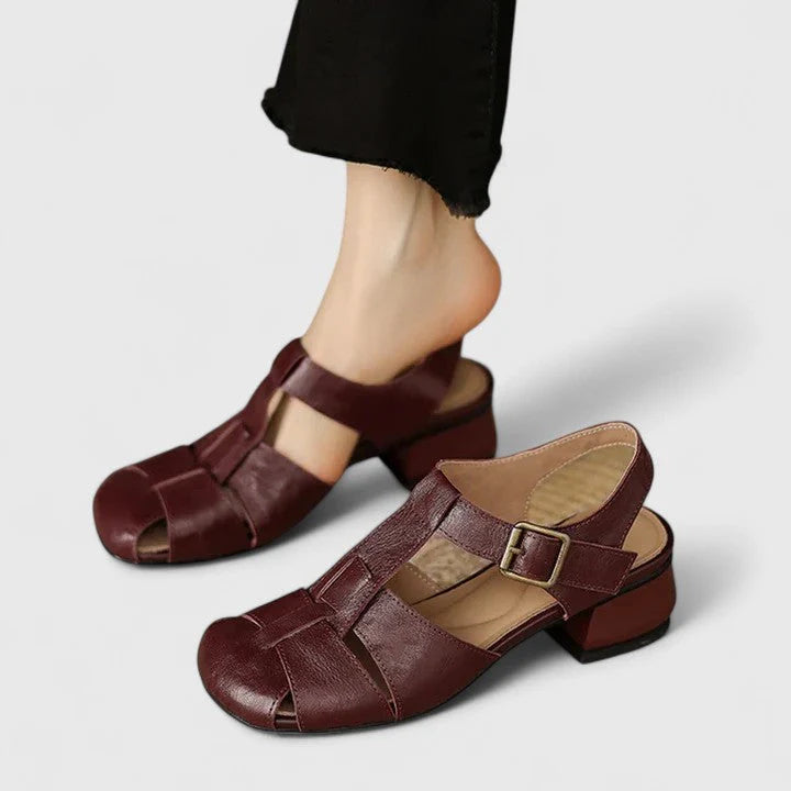 DIANA™ – Elegant Leather Sandals
