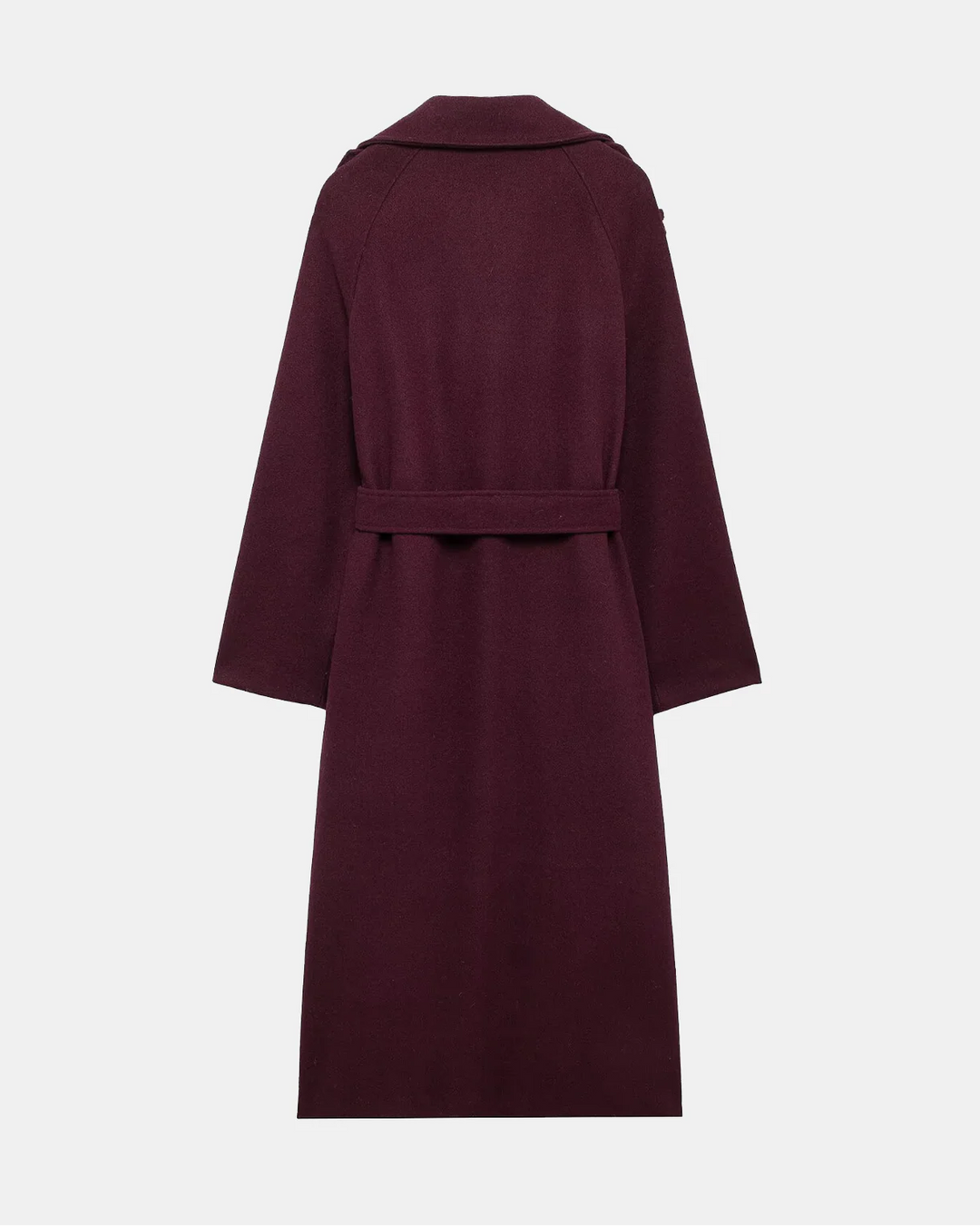 IVANA™ | Burgundy Trench Coat