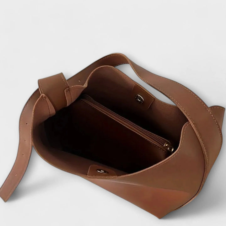 ISIDORE™ – Elegant Leather Shoulder Bag