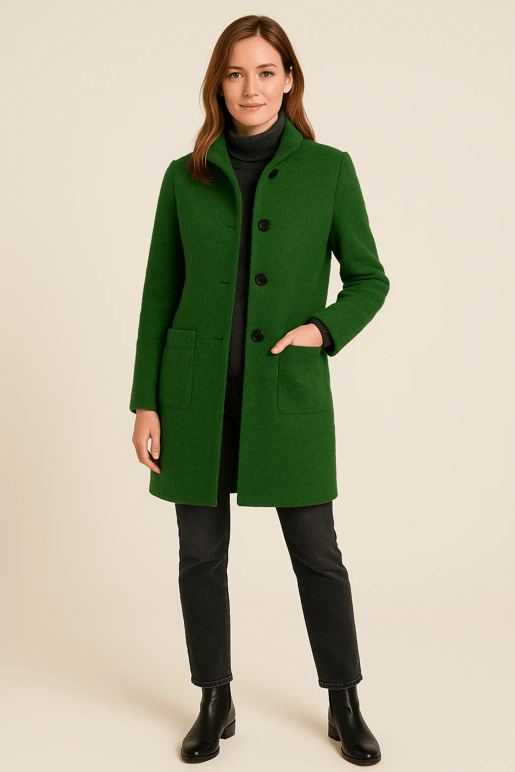 ELARA™ | Wool Coat