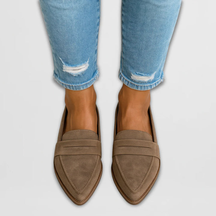 OLIVIA™ – Suede Moccasins