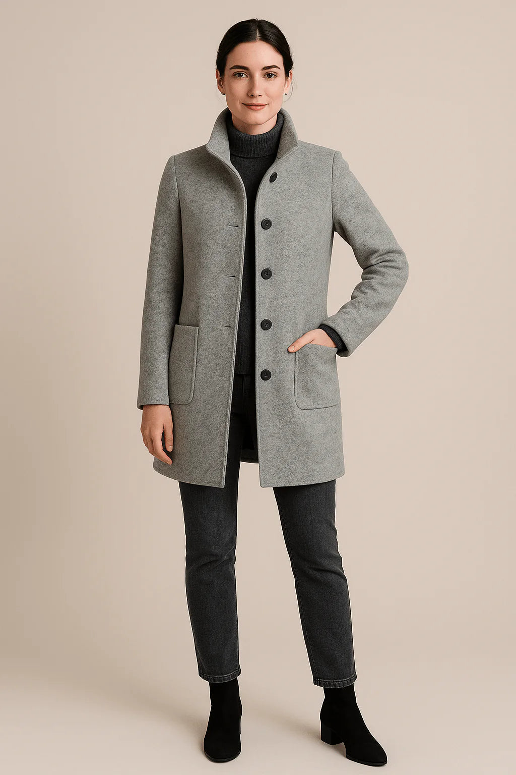ELARA™ | Wool Coat