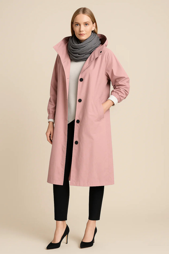 RUBY™ | Trench Coat with Hood