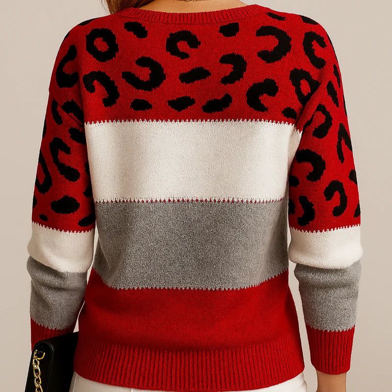VERA™ | Elegant Leopard Sweater